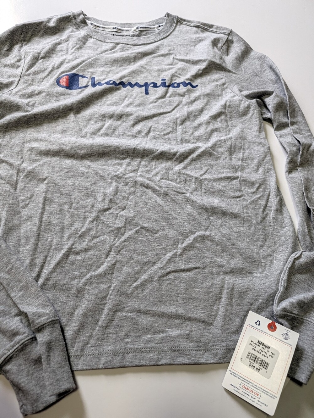 Champion Long Sleeve Tshirt